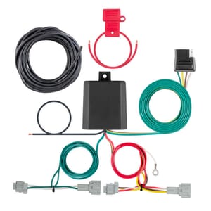 Curt Custom Wiring Harness, 4-Way Flat Output, Select Nissan Rogue Sport - 56397