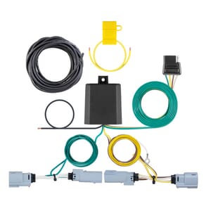 Curt Custom Wiring, 4-Way Flat, Select Chrysler Pacifica, Voyager w/o LED Taillights - 56399