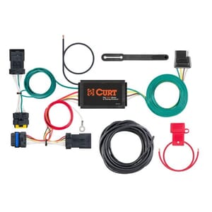 Curt Custom Wiring Harness, 4-Way Flat Output, Select Nissan Versa - 56400