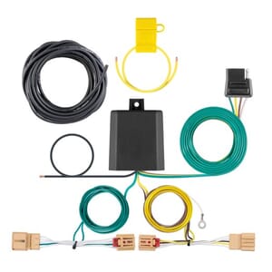 Curt Custom Wiring Harness, 4-Way Flat Output, Select Volkswagen Tiguan - 56403