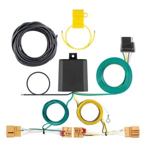 Curt Custom Wiring Harness, 4-Way Flat Output, Select Volkswagen Golf GTI - 56405