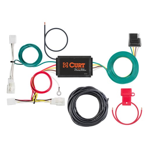 Curt Custom Wiring Harness, 4-Way Flat Output, Select Lexus ES300h, ES350 - 56430