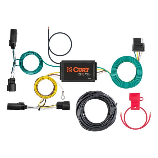 Curt Custom Wiring Harness, 4-Way Flat Output, Select Ford Escape - 56432
