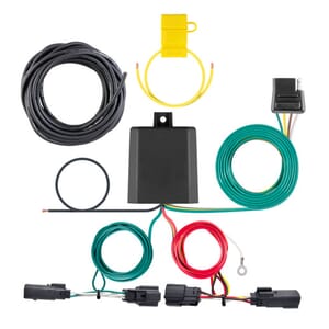 Curt Custom Wiring Harness, 4-Way Flat Output, Select Ford Edge - 56436