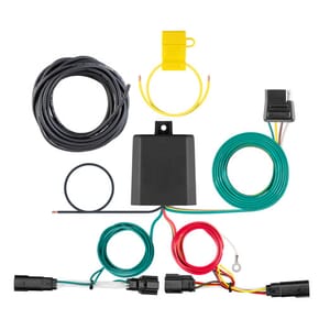 Curt Custom Wiring Harness, 4-Way Flat Output, Select Ford Edge Titanium - 56437