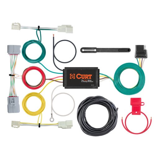 Curt Custom Wiring Harness, 4-Way Flat Output, Select Toyota Prius AWD-e - 56439