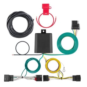 Curt Custom Wiring Harness, 4-Way Flat Output, Select Volkswagen Passat - 56440