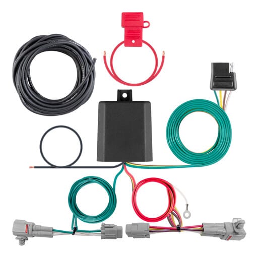 Curt Custom Wiring Harness, 4-Way Flat Output, Select Subaru Legacy - 56444