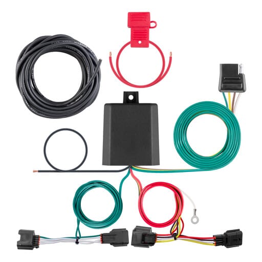 Curt Custom Wiring Harness, 4-Way Flat Output, Select Nissan Rogue Sport - 56445