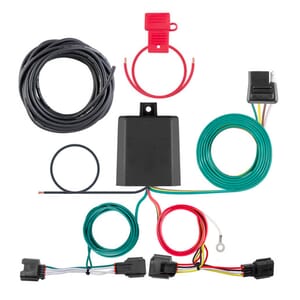 Curt Custom Wiring Harness, 4-Way Flat Output, Select Nissan Rogue Sport - 56445