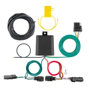 Curt Custom Wiring Harness, 4-Way Flat Output, Select Ford Escape - 56448