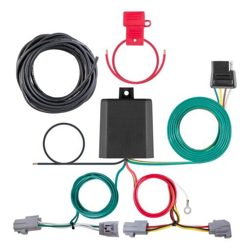Curt Custom Wiring Harness, 4-Way Flat Output, Select Toyota Highlander - 56452