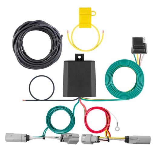 Curt Custom Wiring Harness, 4-Way Flat Output, Select Lincoln Aviator - 56453