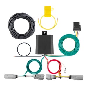 Curt Custom Wiring Harness, 4-Way Flat Output, Select Lincoln Aviator - 56453