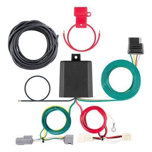 Curt Custom Wiring Harness, 4-Way Flat Output, Select Toyota Venza - 56460