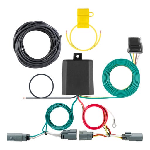 Curt Custom Wiring Harness, 4-Way Flat Output, Select Ford Bronco - 56462