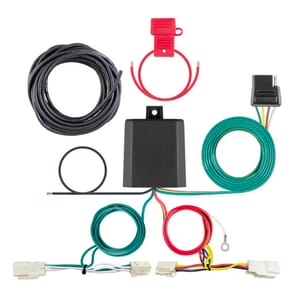 Curt Custom Wiring Harness, 4-Way Flat Output, Select Mitsubishi Outlander - 56467