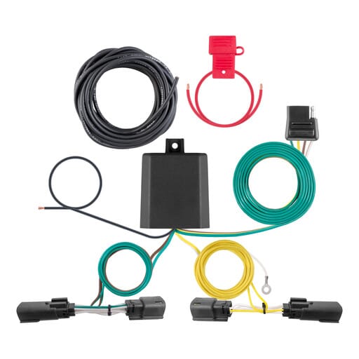 Curt Custom Wiring Harness, 4-Way Flat Output, Select Jeep Grand Cherokee, L - 56473