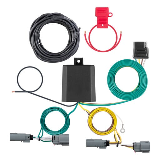 Curt Custom Wiring Harness, 4-Way Flat Output, Select Ford Maverick - 56477