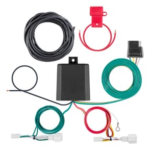 Curt Custom Wiring Harness, 4-Way Flat Output, Select Mitsubishi Outlander Sport - 56482