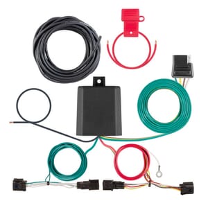 Curt Custom Wiring Harness, 4-Way Flat Output, Select Hyundai Palisade - 56491