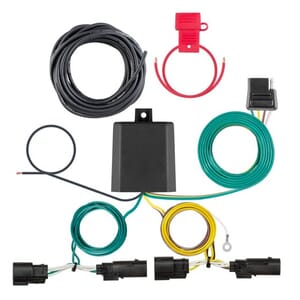 Curt Custom Wiring Harness, 4-Way Flat Output, Select Chrysler Pacifica - 56492