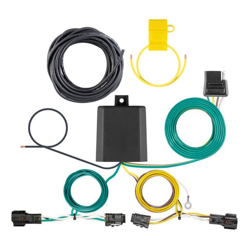 Curt Custom Wiring Harness, 4-Way Flat Output, Select Kia EV6 - 56499