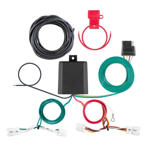 Curt Custom Wiring Harness, 4-Way Flat Output, Select Nissan Sentra - 56500