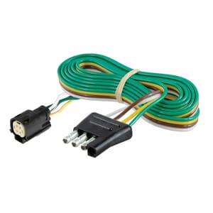 Curt Custom Wiring, 4-Way Flat Output, Select Ford Escape, OEM Tow Package Required - 56503
