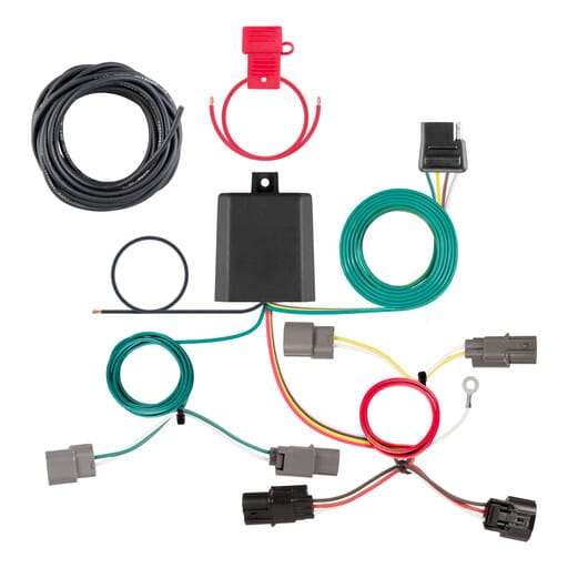 Curt Custom Wiring Harness, 4-Way Flat Output, Select Honda Civic - 56508