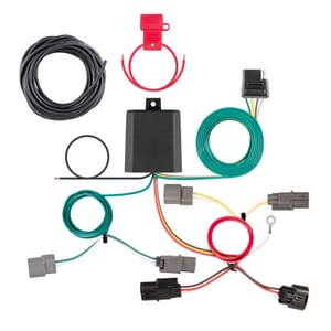 Curt Custom Wiring Harness, 4-Way Flat Output, Select Honda Civic - 56508