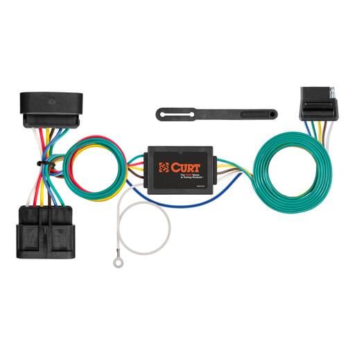 Curt Custom Wiring, 5-Flat Output, Select Chevy Colorado, GMC Canyon, Isuzu I-Series - 56510