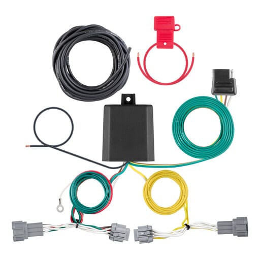 Curt Custom Wiring Harness, 4-Way Flat Output, Select Nissan Ariya - 56511