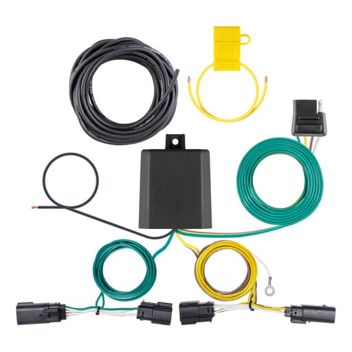 Curt Custom Wiring Harness, 4-Way Flat Output, Select Chevrolet Trax - 56514