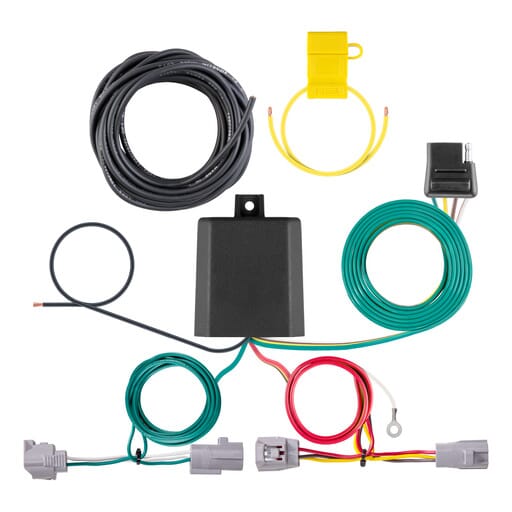 Curt Custom Wiring Harness, 4-Way Flat Output, Select Toyota Corolla Cross, C-HR - 56517