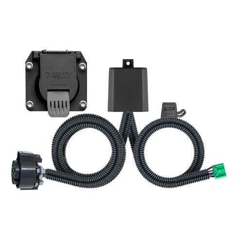 Curt Custom Wiring Harness, 7-Way RV Blade Output, Select Honda Pilot - 56518
