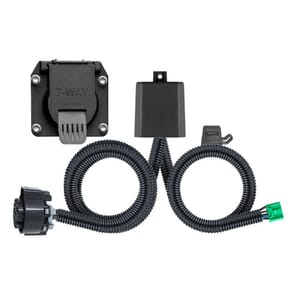 Curt Custom Wiring Harness, 7-Way RV Blade Output, Select Honda Pilot - 56518