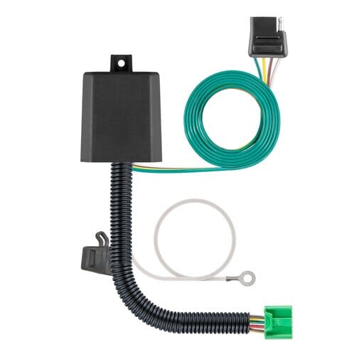 Curt Custom Wiring Harness, 4-Way Flat Output, Select Honda Pilot - 56519