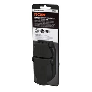 Curt OEM Replacement Dual-Output 7 & 4-Way Connector (Plugs into Any USCAR) - 57020