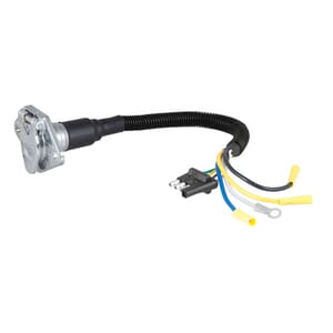 Curt Electrical Adapter (4-Way Flat Vehicle to 6-Way Round Trailer) - 57183