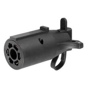 Curt Electrical Adapter with Tester (7-Way RV Blade Vehicle to 4-Way Flat Trailer) - 57245