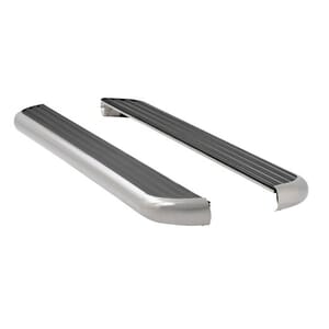 MegaStep 6-1/2" x 88" W2W Aluminum Running Boards, Select Silverado, Sierra