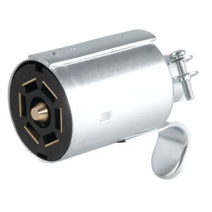 Curt 7-Way RV Blade Connector Plug (Trailer Side, Diecast Metal) - 58190