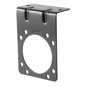 Curt Connector Mounting Bracket for 7-Way RV Blade (Black) - 58290