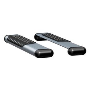 O-Mega II 6" x 36" Silver Aluminum Side Steps, Select Ford E-Series Vans
