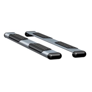 O-Mega II 6" x 60" Silver Aluminum Side Steps, Select Toyota FJ Cruiser