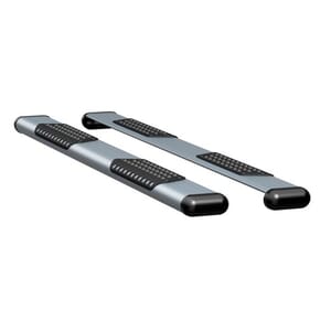 O-Mega II 6" x 78" Silver Aluminum Side Steps, Select Dodge, Ram 1500