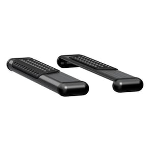 O-Mega II 6" x 36" Black Aluminum Side Steps, Select Ford E-Series Vans