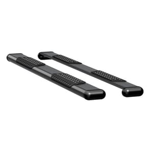 O-Mega II 6" x 78" Black Aluminum Side Steps, Select Chevrolet, GMC