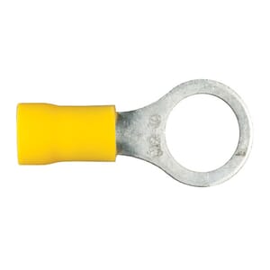 Curt Ring Terminals (12-10 Wire Gauge, 3/8" Stud Size, 100-Pack) - 59538